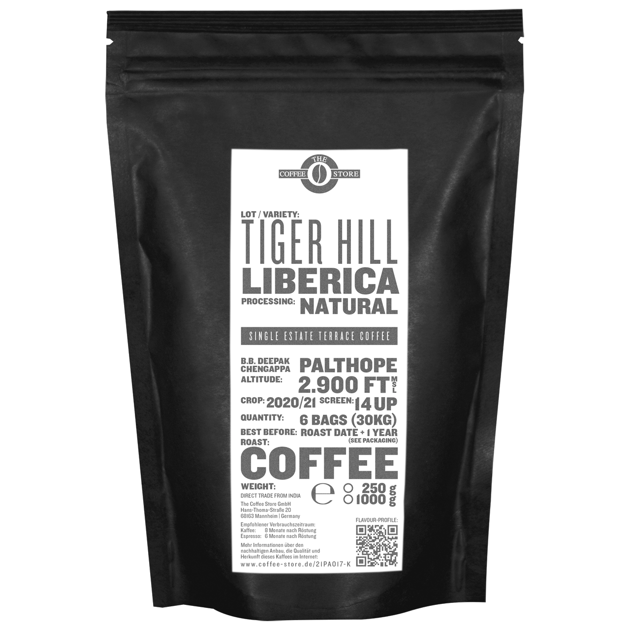 Tiger Hill, Liberica